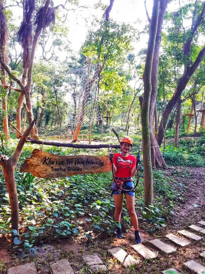 trò chơi đu dây