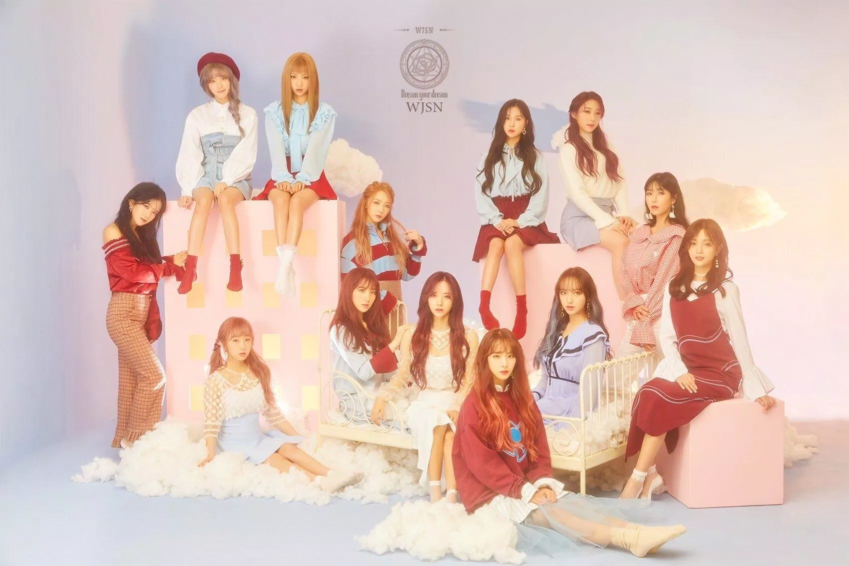 Album bán chạy nhất của WJSN là "Neverland"có tổng doanh số 105,1 nghìn bản. (Nguồn: Internet)