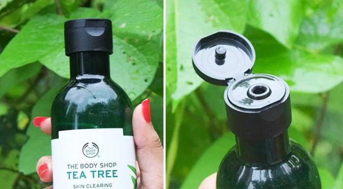 Bao bì cực kì thân thiện và dễ dàng sử dụng của Tea Tree Skin Clearing Facial Wash. Nguồn: Internet.