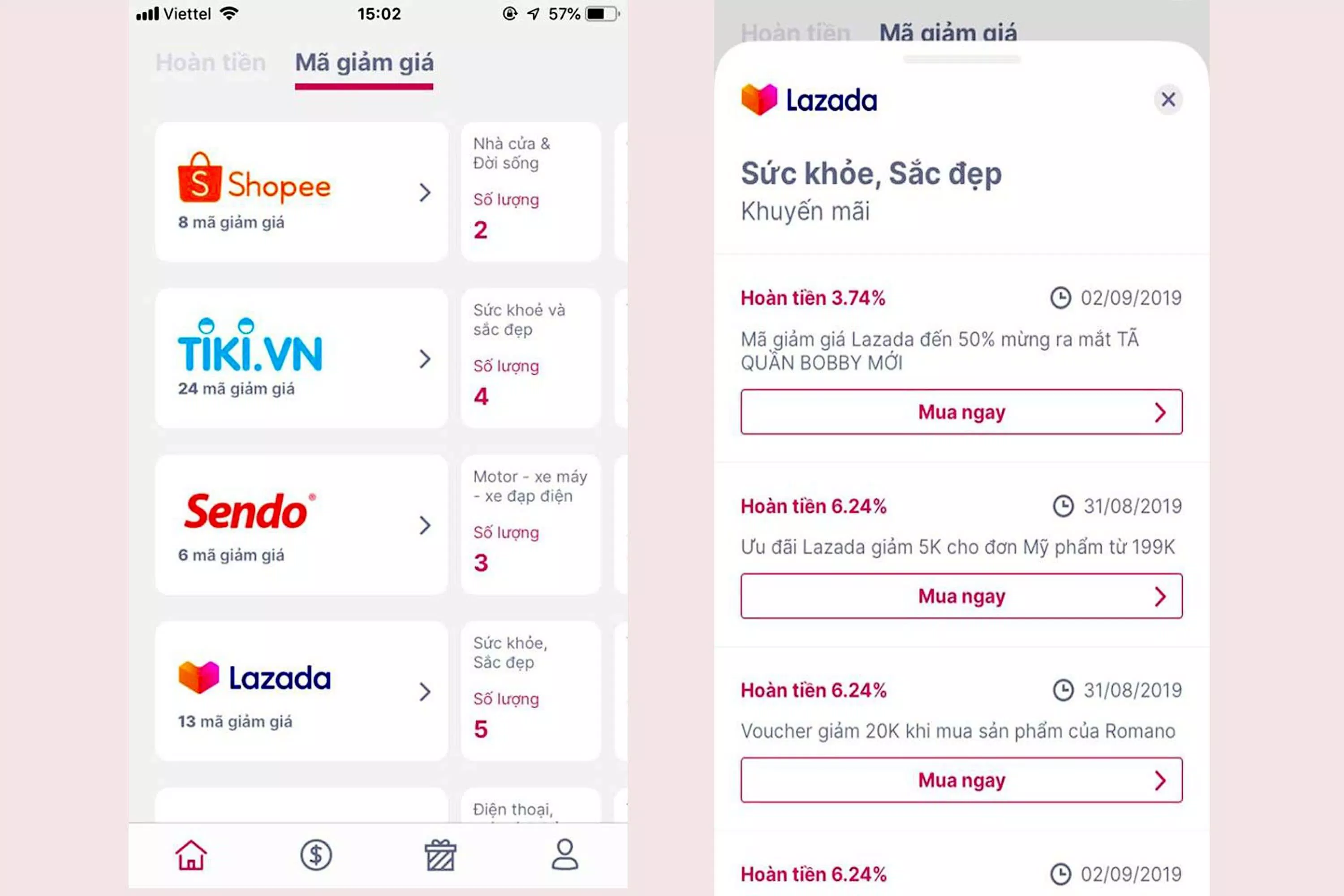 Cập nhật mã giảm giá và khuyến mãi nhanh nhất