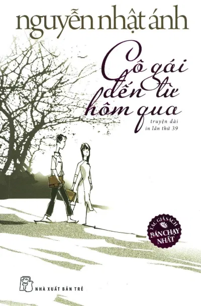 Bìa trước cuốn sách Cô Gái Đến Từ Hôm Qua sách hay