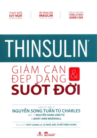 Bìa trước cuốn sách Thinsulin – Giảm cân và đẹp dáng suốt đời sách hay