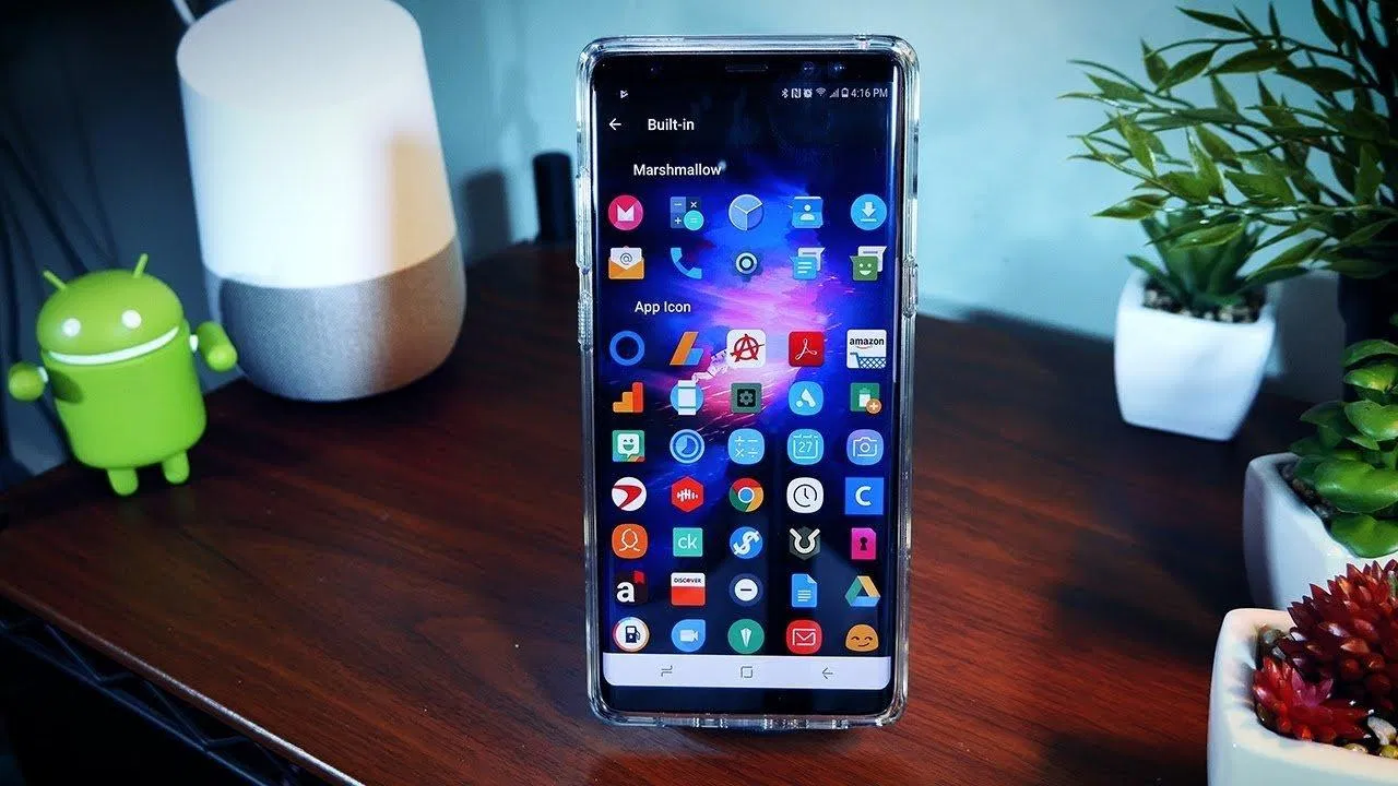 nova launcher Giao diện cực kì ngầu của Nova Launcher. Ảnh: internet