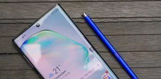 Màn hình Samsung Galaxy Note 10