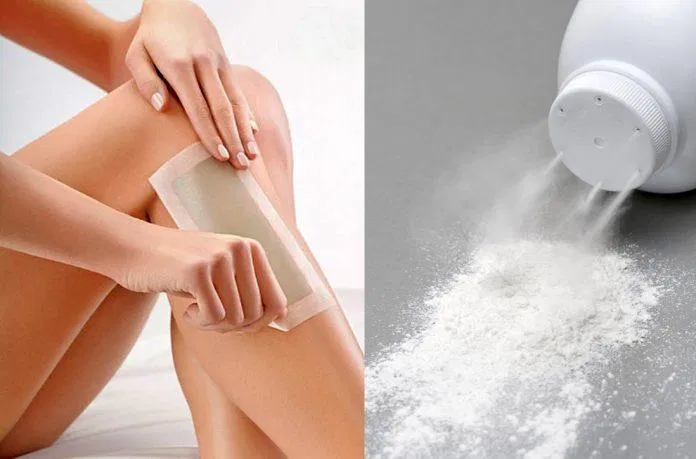 mẹo làm đẹp từ phấn rôm