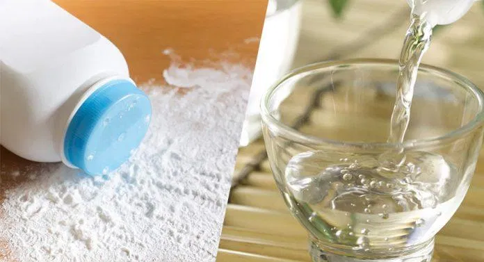 mẹo làm đẹp từ phấn rôm
