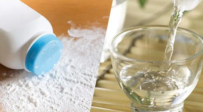 mẹo làm đẹp từ phấn rôm
