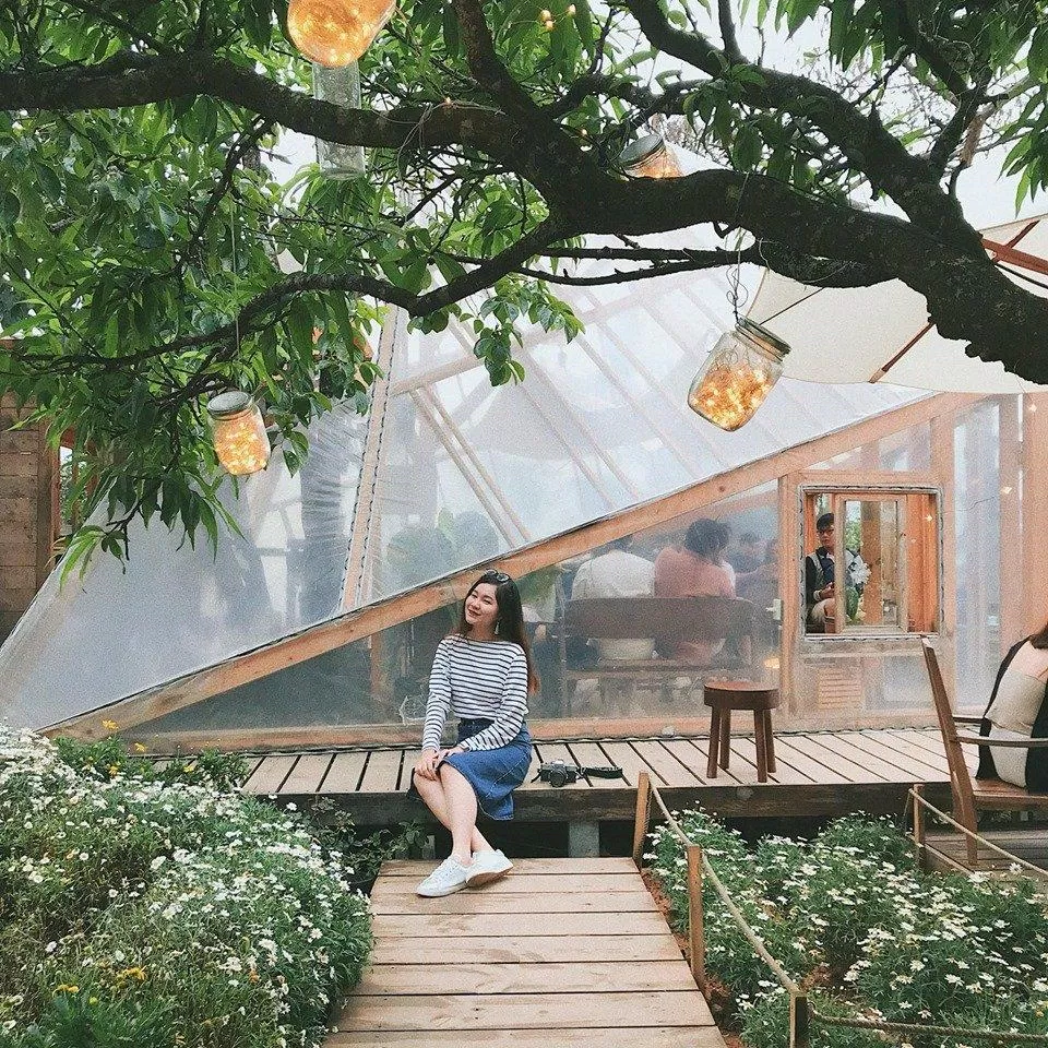 Không gian bên ngoài nhà kính