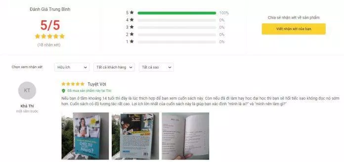 Đánh giá của cuốn sách Chiếc Dù Của Bạn Màu Gì? nhận xét