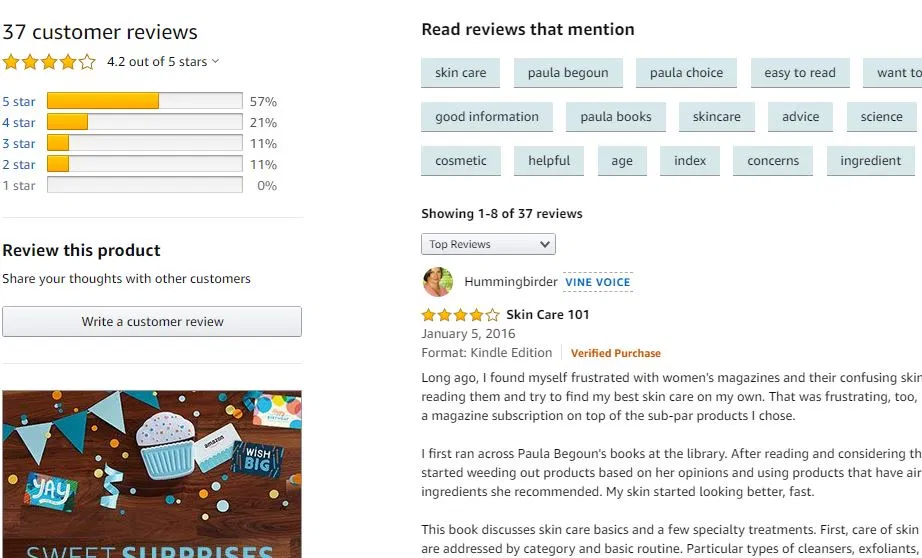 Đánh giá về cuốn sách The Best Skin Of Your Life Stars Here đánh giá