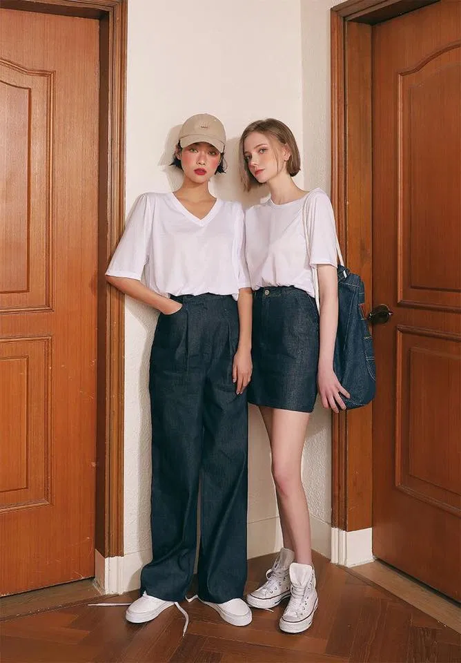 phối đồ đi học cho tân sinh viên