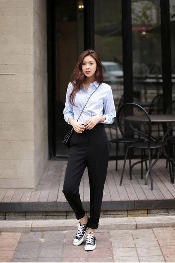 Cách phối đồ đi học trẻ trung quan-baggie-somi