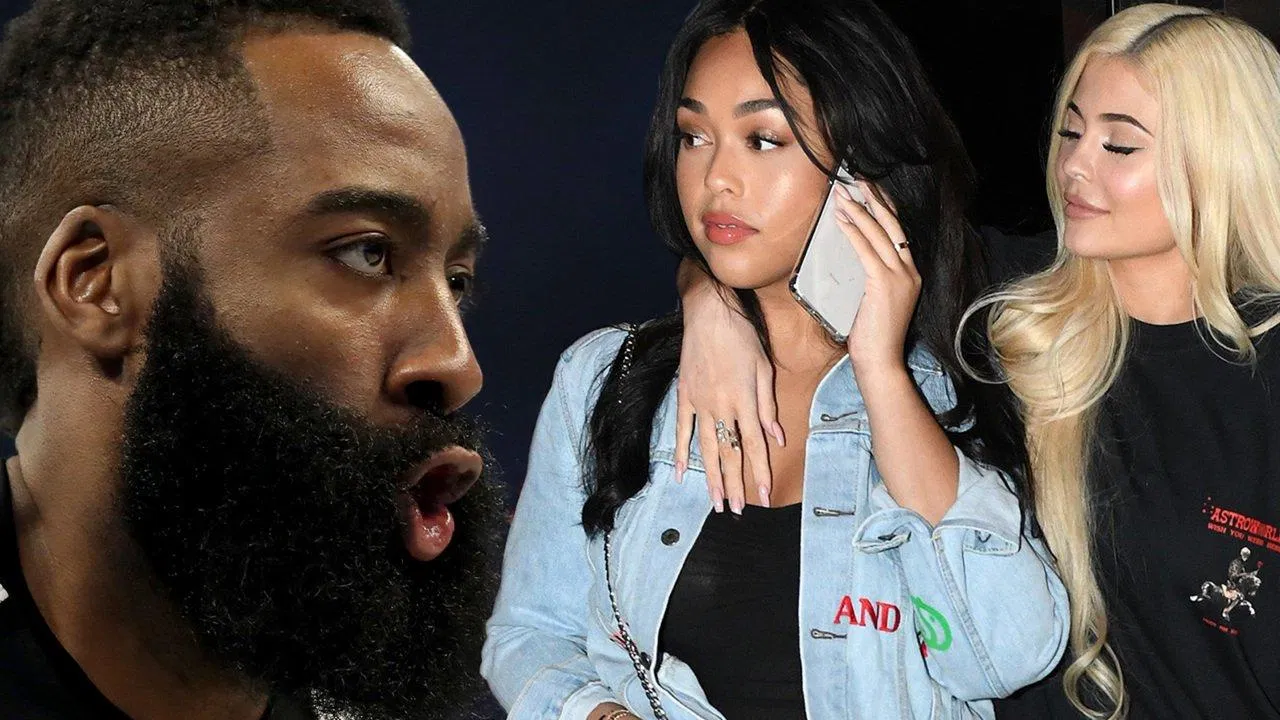 ảnh tĩnh Kylie jenner, Jordyn woods và James Harden