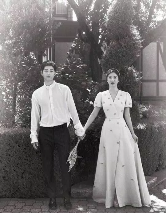 ảnh tĩnh Song Joong Ki và Song Hye Kyo kết hôn