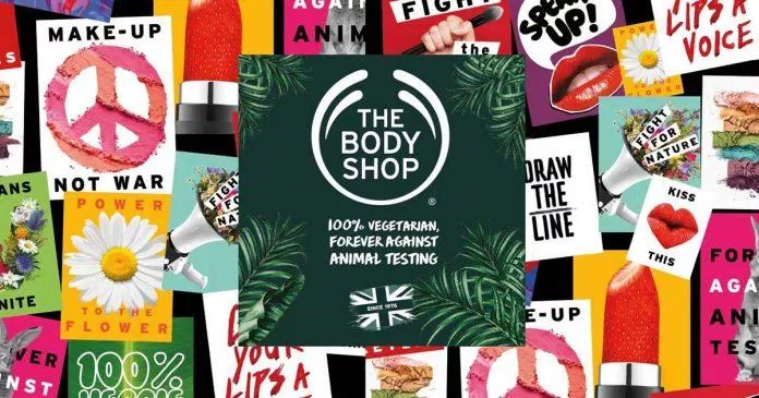 The Body Shop_ thương hiệu mỹ phẩm từ thiên nhiên. Nguồn: Internet