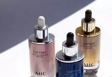 AHC Capture Solution Max Ampoule có thiết kế vô cùng sang chảnh. (nguồn: Internet)
