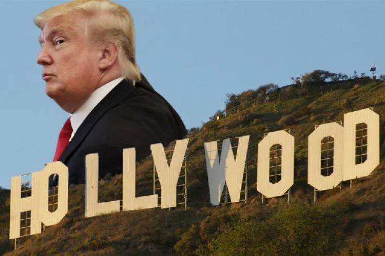 ảnh tĩnh Tổng thống Donald Trump công kích Hollywood