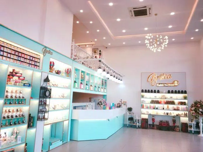 britea trà sữa đẹp
