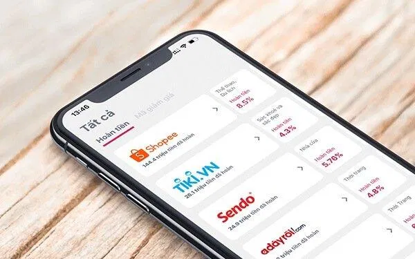 Ứng dụng Cashbag (Nguồn : Internet)