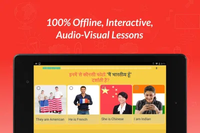 Hello Englis Nói tiếng Anh thật dễ dàng với ứng dụng Hello English. Ảnh: internet