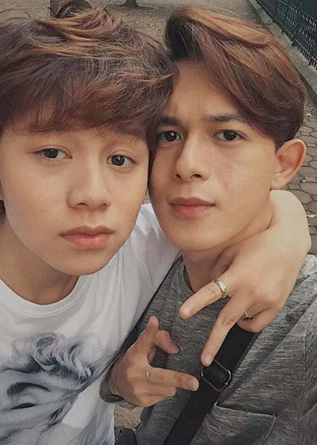Bảo Hân và Quang Anh