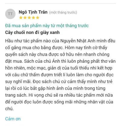 cây chuối non đi giày xanh