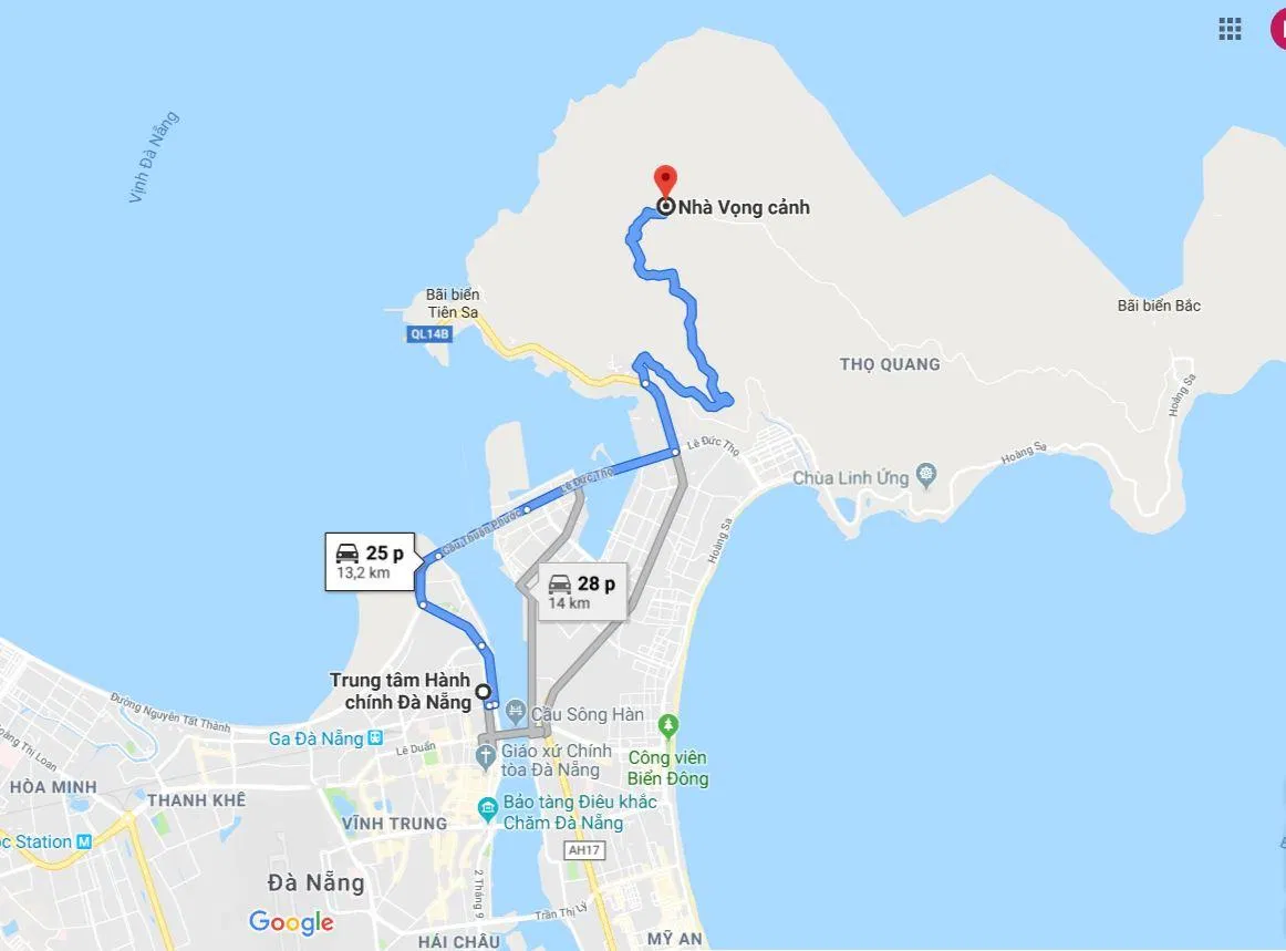 đường đi nhà vọng cảnh