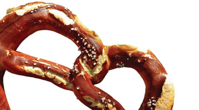 bánh pretzel được vinh danh
