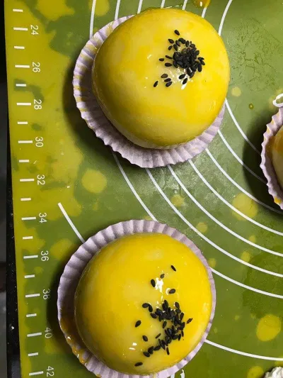 Bánh trung thu Đài Loan nhân mochi ruốc