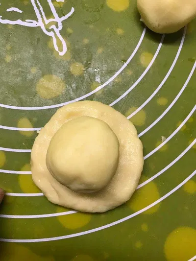 Bánh trung thu Đài Loan nhân mochi ruốc