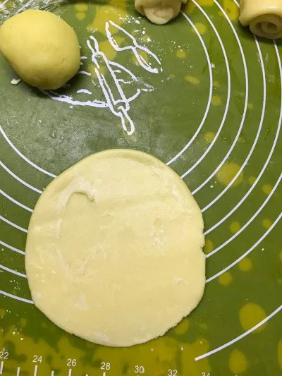 Bánh trung thu Đài Loan nhân mochi ruốc