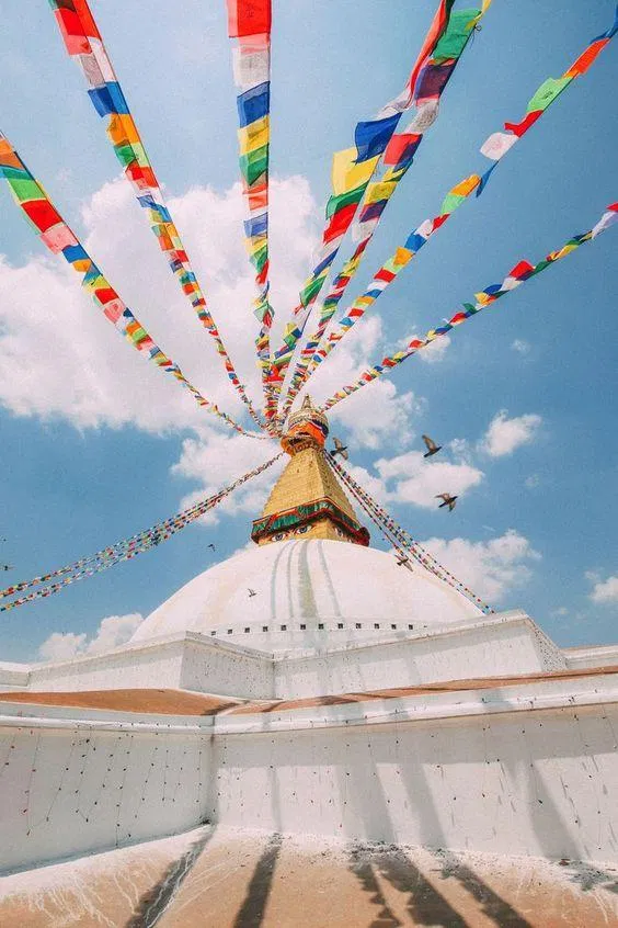 165 5 điều tuyệt vời nên làm khi đi du lịch Kathmandu ở Nepal mới nhất 3 Bảo-Tháp-Boudhanath