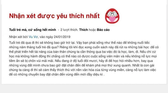 bình luận fahasa