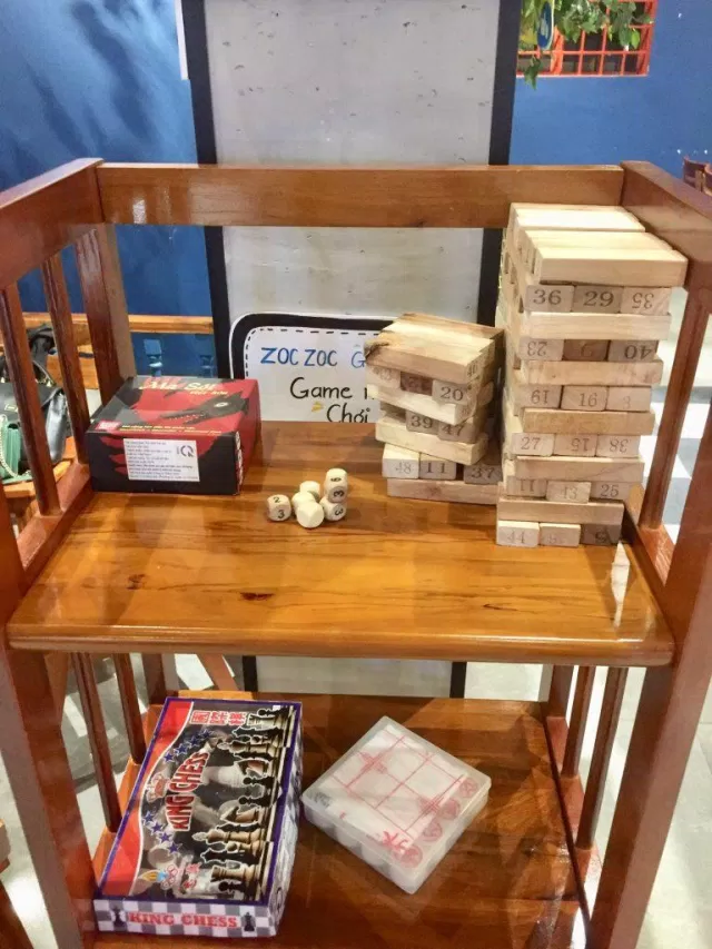 (Nguồn: Fanpage Zoc Zoc - Street Coffee & Juice) board game