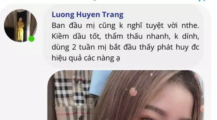 Đánh giá của bạn Luong Huyen Trang