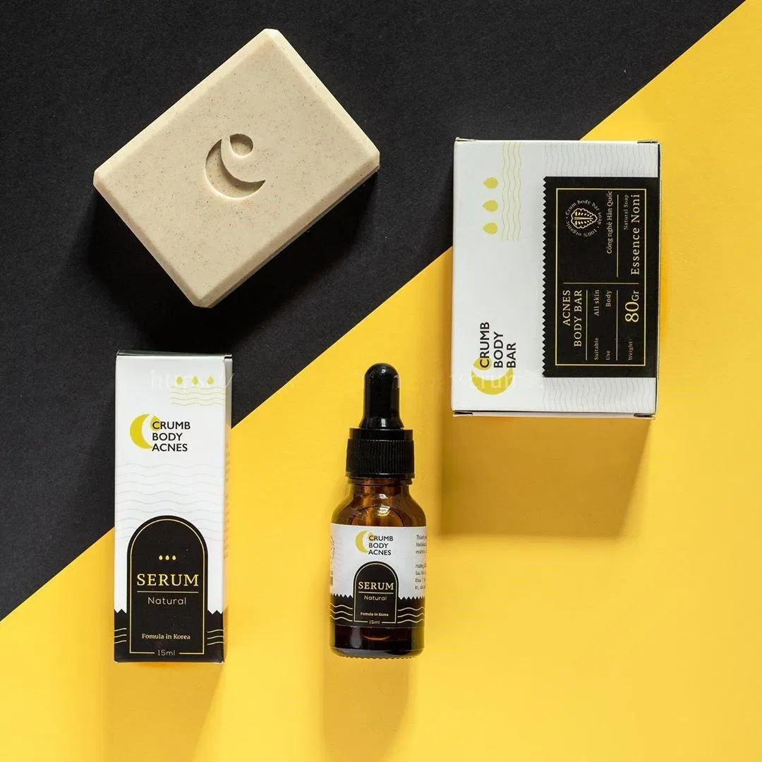 bộ đôi crumb body đặc trị mụn lưng