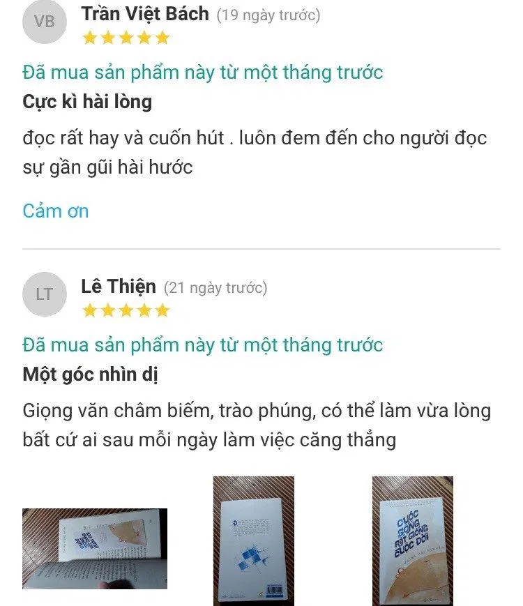 cuộc sống rất giống cuộc đời