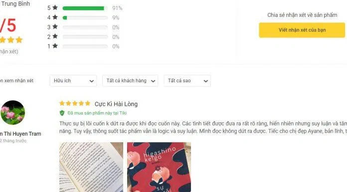 Đánh giá về cuốn Sự Cứu Rỗi Của Thánh Nữ đánh giá