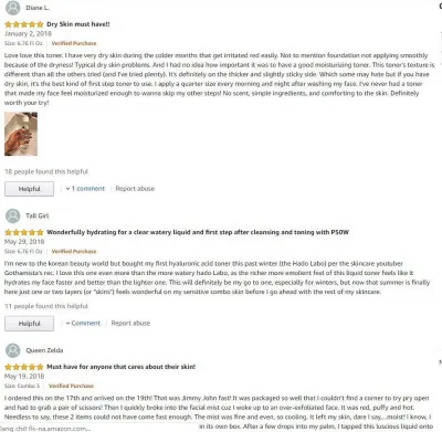 nét Đánh giá của khách hàng trên Amazon. (Nguồn: BlogAnChoi) .