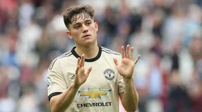 Daniel James chào fan Quỷ đỏ sau thất bại trước West Ham