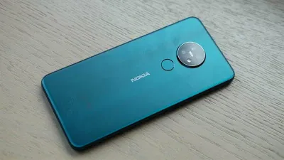 nokia 7.2 Mặt lưng chính là phần gây ấn tượng nhất cho Nokia 7.2. Ảnh: internet
