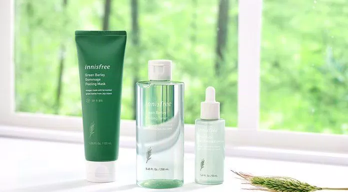 Trọn bộ dòng sản phẩm chiết xuất lúa mạch của Innisfree