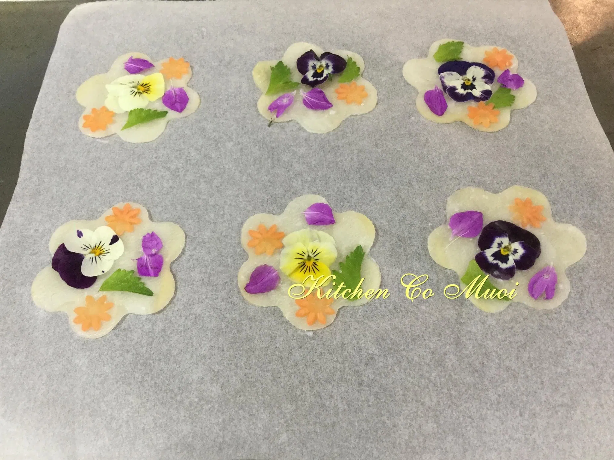 Khoai tây nướng lát mỏng