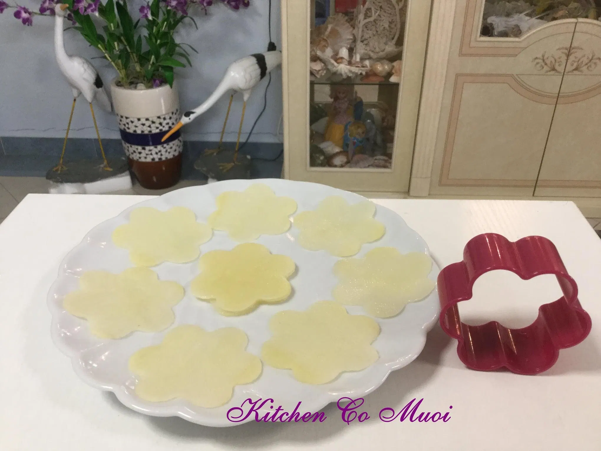 Khoai tây nướng lát mỏng