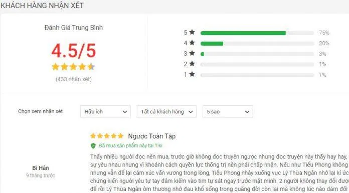 Đánh giá về cuốn sách Đông Cung đánh giá