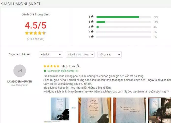 Đánh giá về cuốn sách Từng Có Người Yêu Tôi Như Sinh Mệnh đánh giá