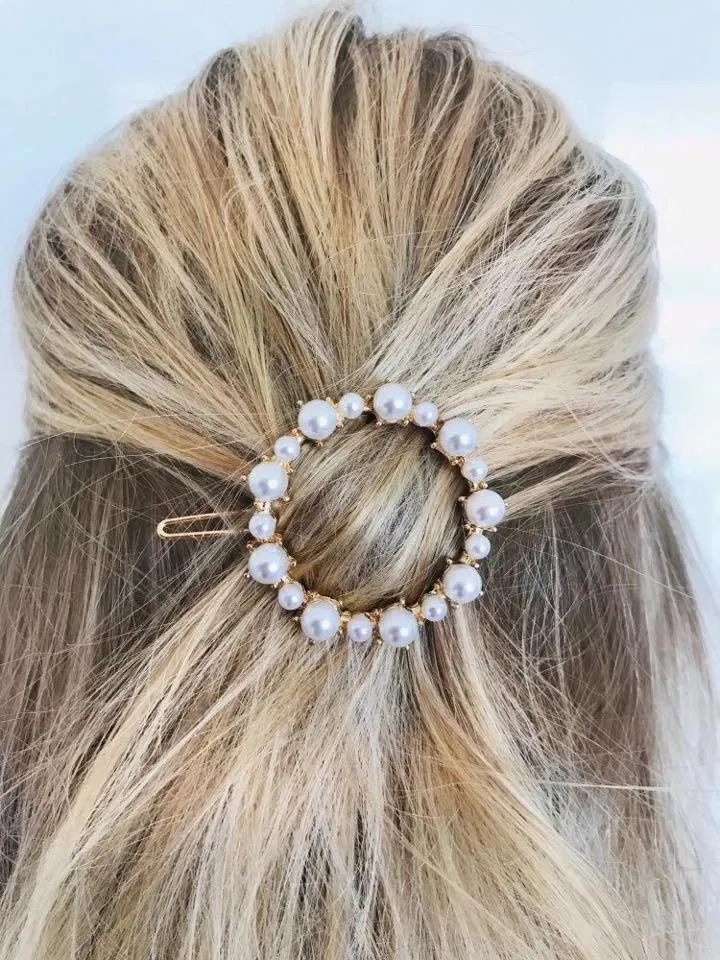 Phụ kiện tóc ngọc trai