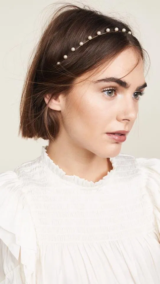 Phụ kiện tóc ngọc trai