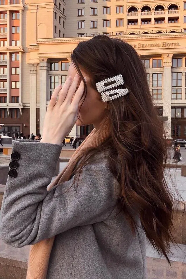 Phụ kiện tóc ngọc trai