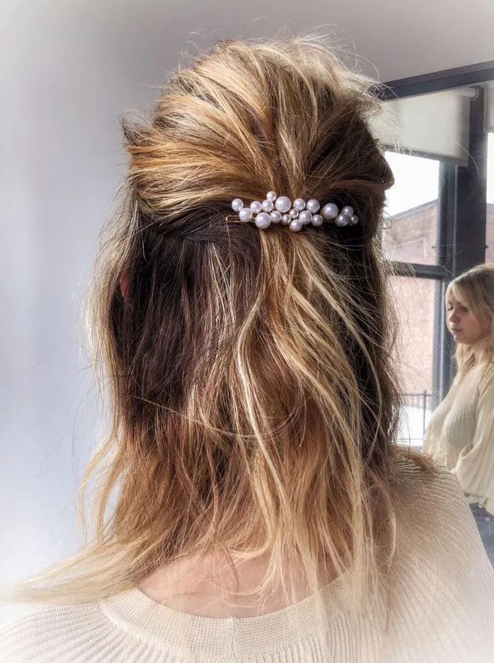 Phụ kiện tóc ngọc trai